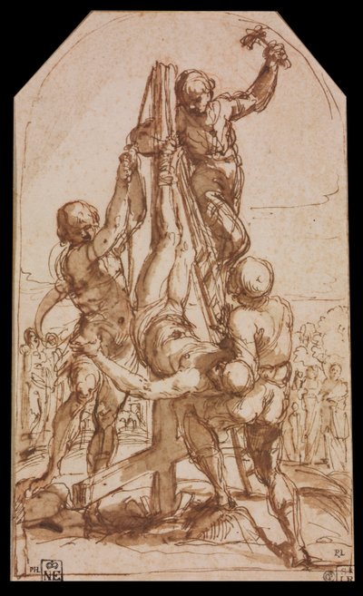 Crucifixion of Saint Peter by Guido Reni